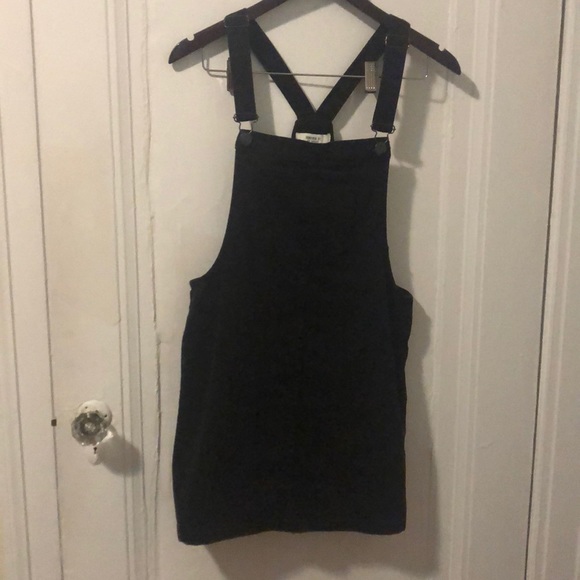 Forever 21 Other - Black corduroy overall dress from Forever 21